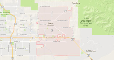 Apache Junction Appraisal Service Area