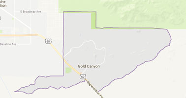 Gold Canyon appraisal service area