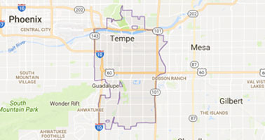 tempe home appraisal - service area